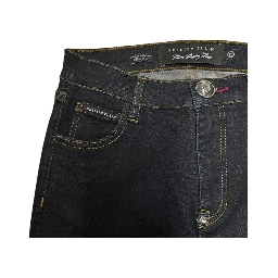 Blue Cotton Women Jeans