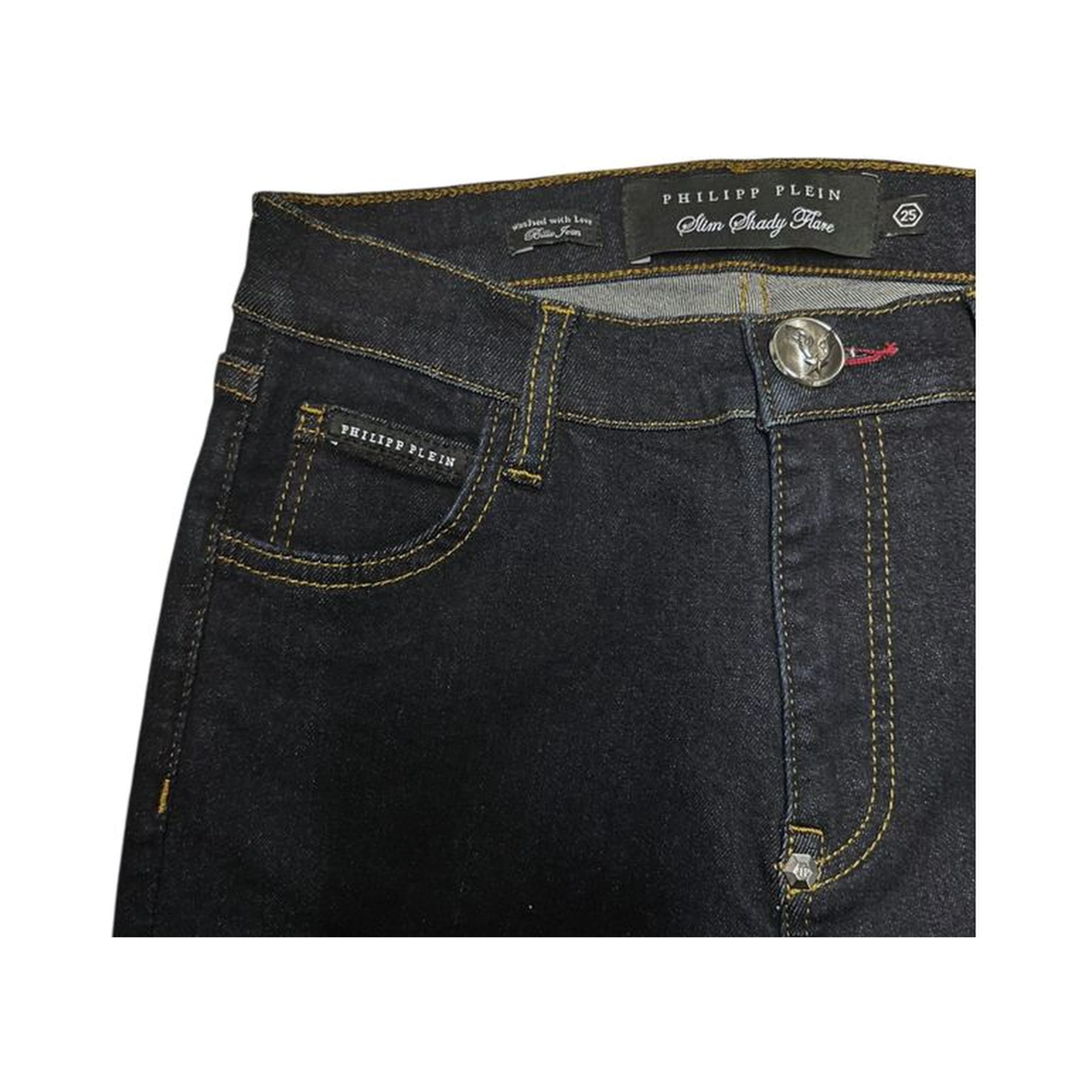 Blue Cotton Women Jeans
