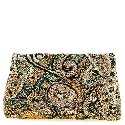 Multicolor Acetate Clutch Bag