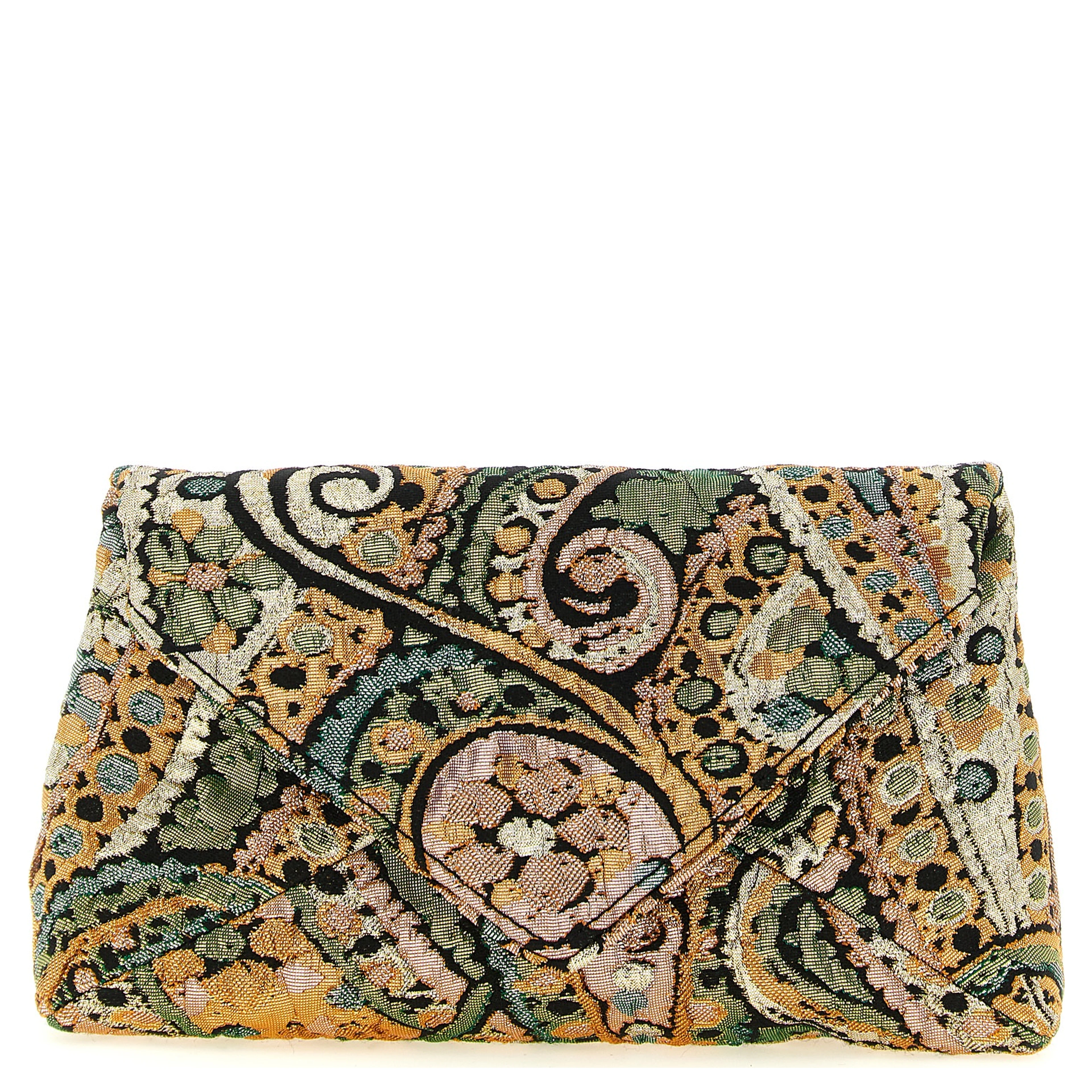 Multicolor Acetate Clutch Bag