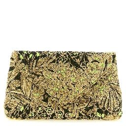 Multicolor Polyester Clutch Bag
