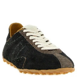 Multicolor Calfskin Athletic Sneakers