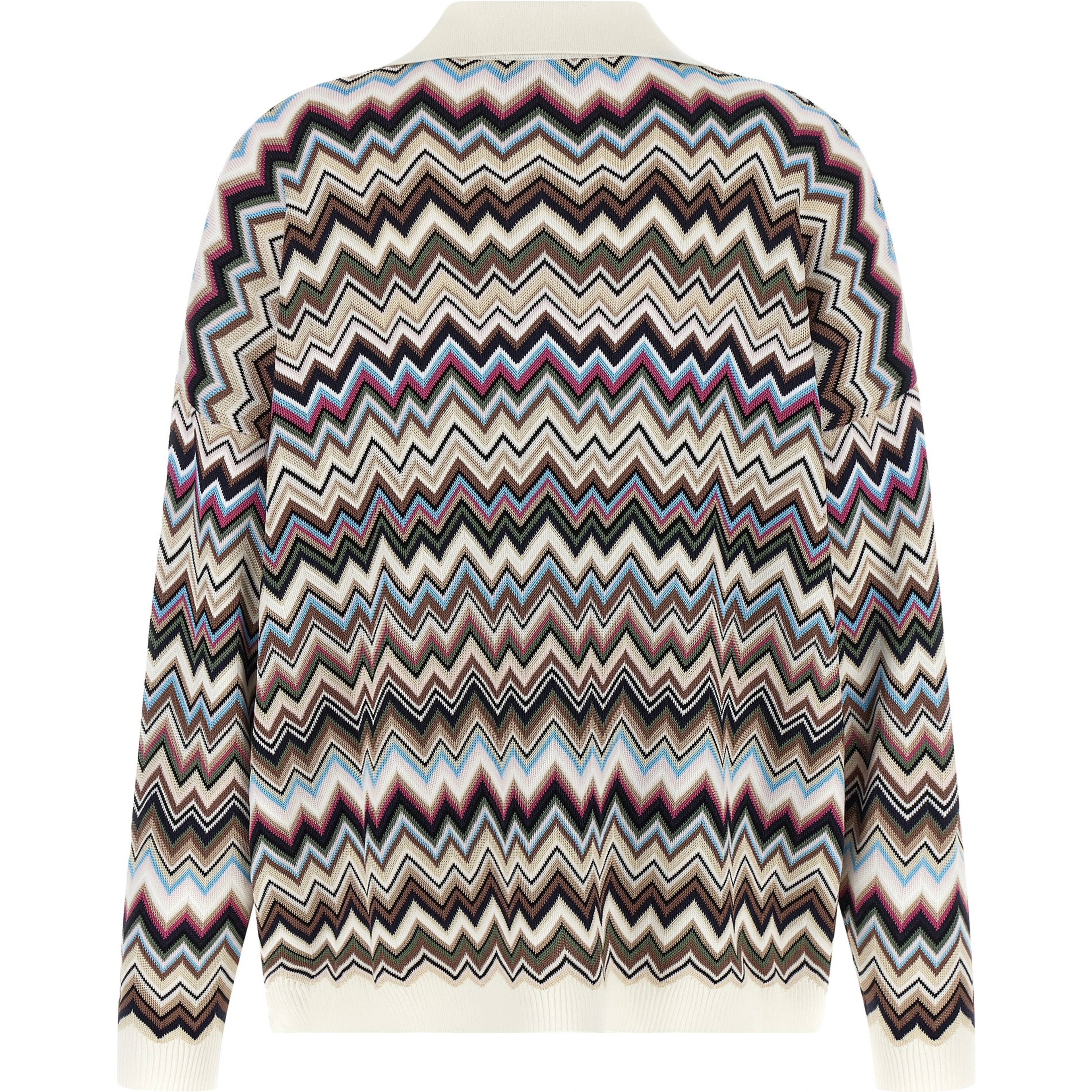 Multicolor Viscose Polo Shirt
