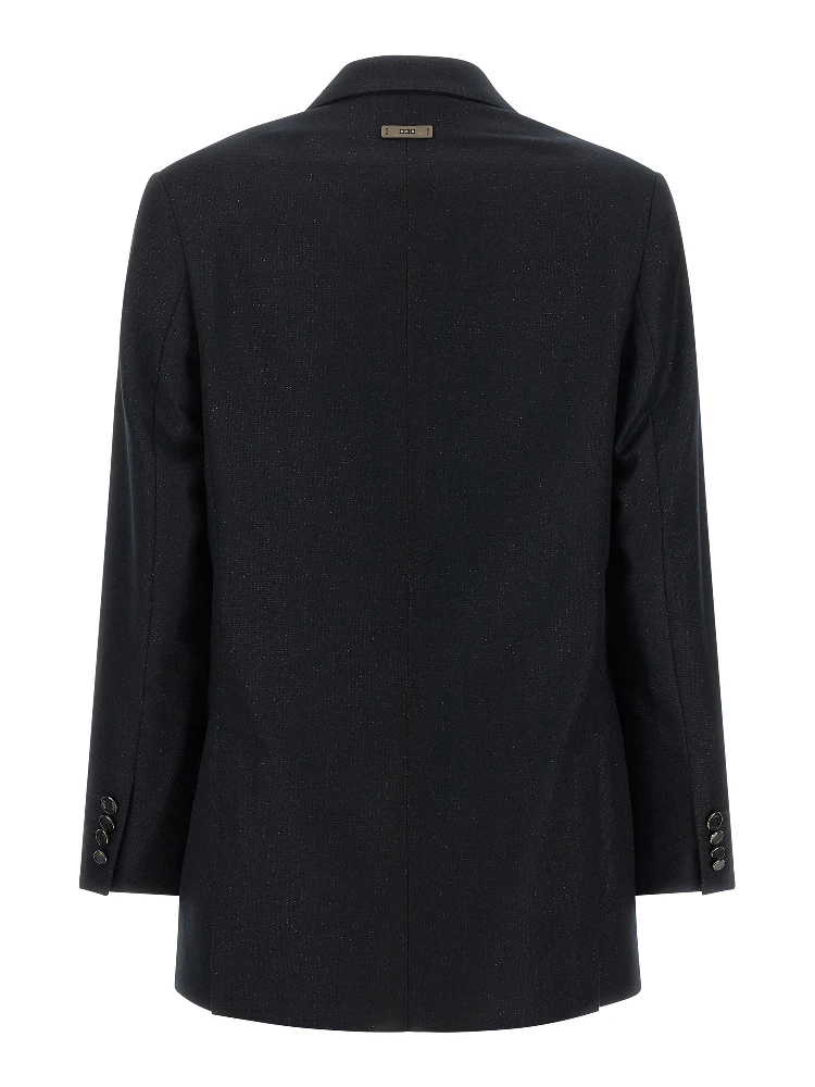 Black Virgin Wool Blazer alternative