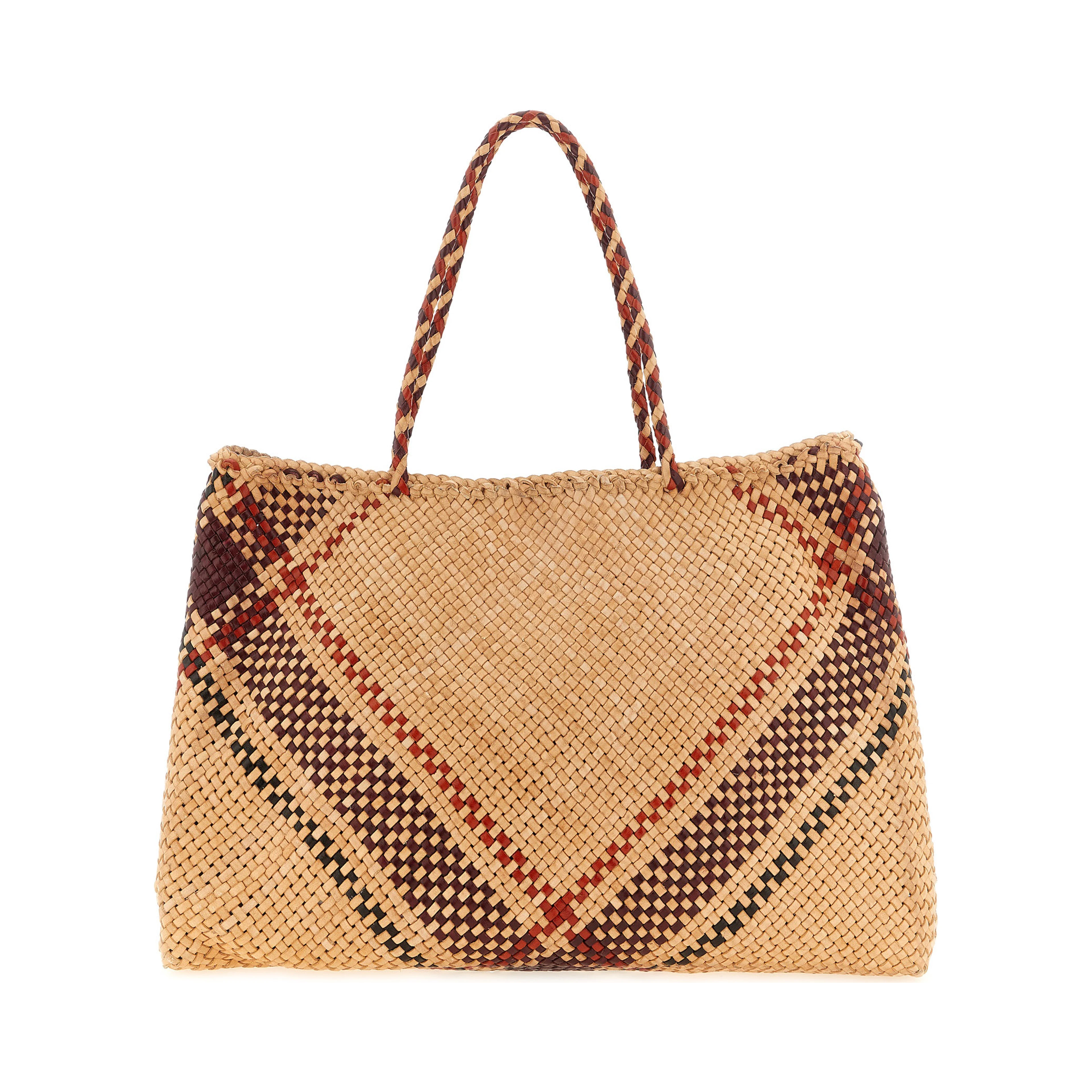 Multicolor Calfskin Tote Bag