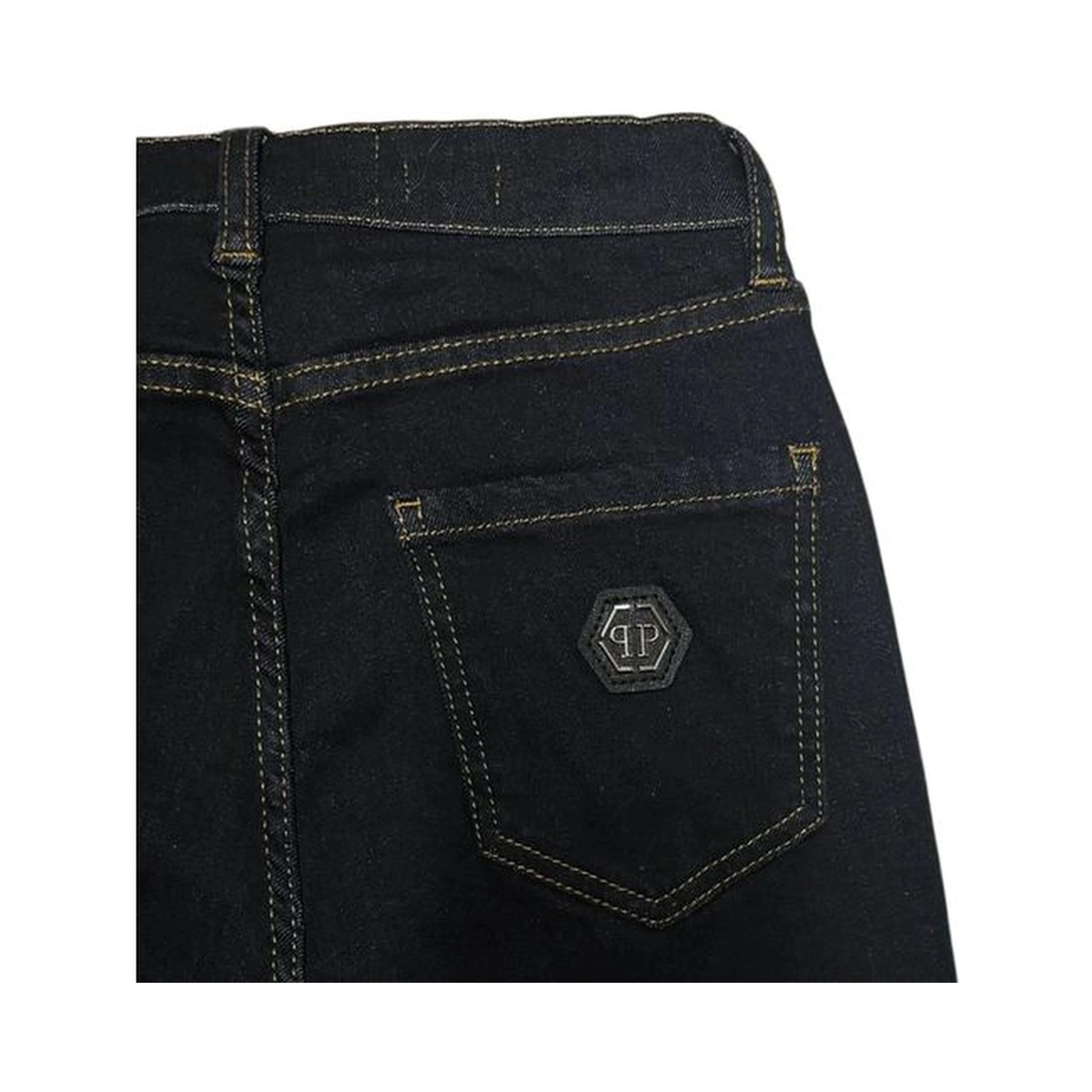 Blue Cotton Women Jeans