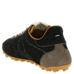 Multicolor Calfskin Athletic Sneakers