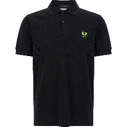 Bicolor Cotton Polo Shirt