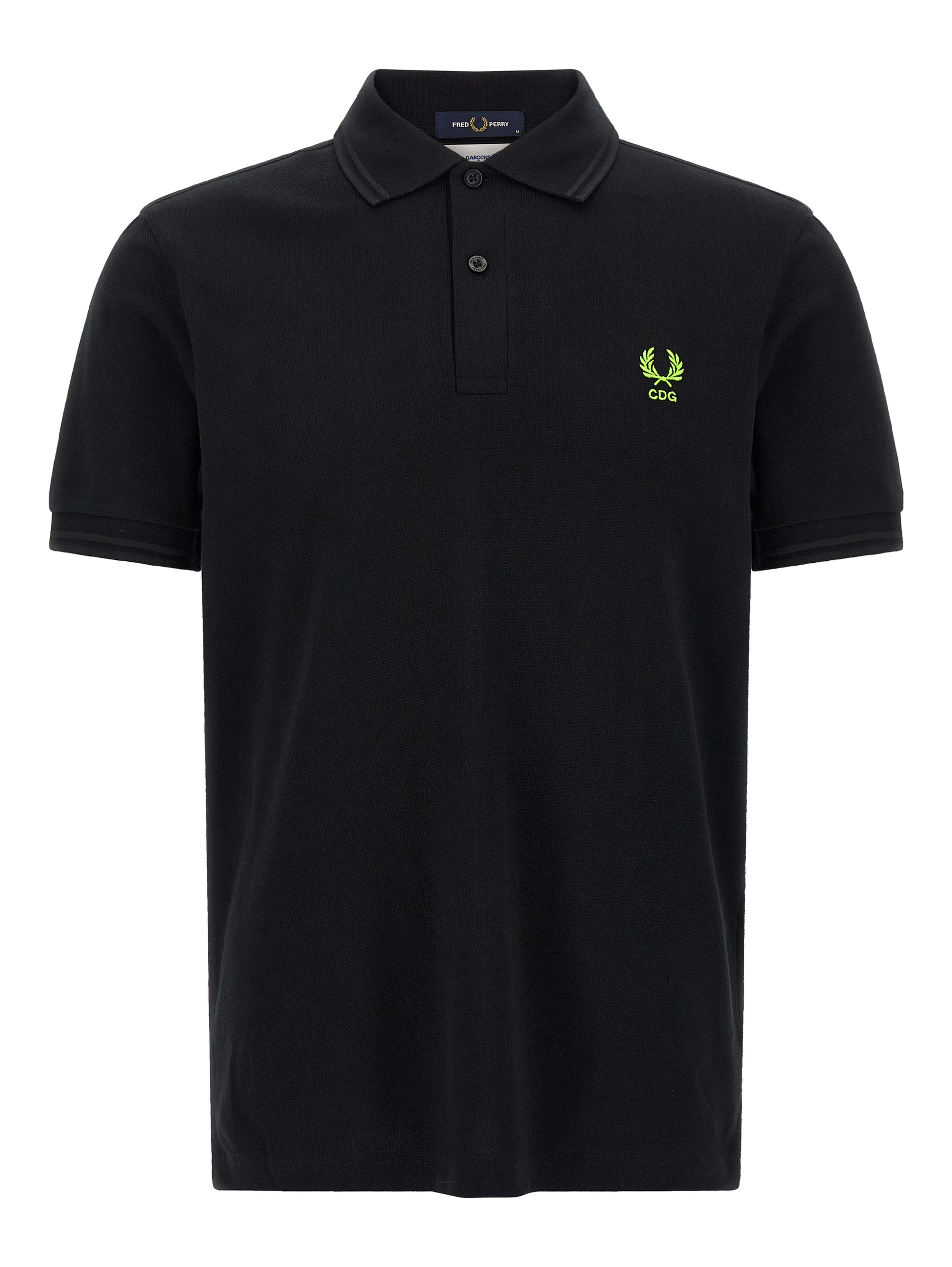Bicolor Cotton Polo Shirt