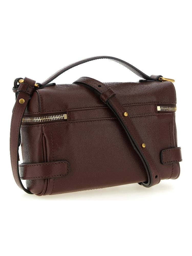 Brown Buffalo Leather Shoulder Bag alternative
