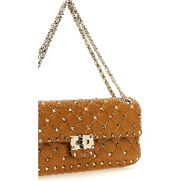 Orange Goatskin Shoulder Bag