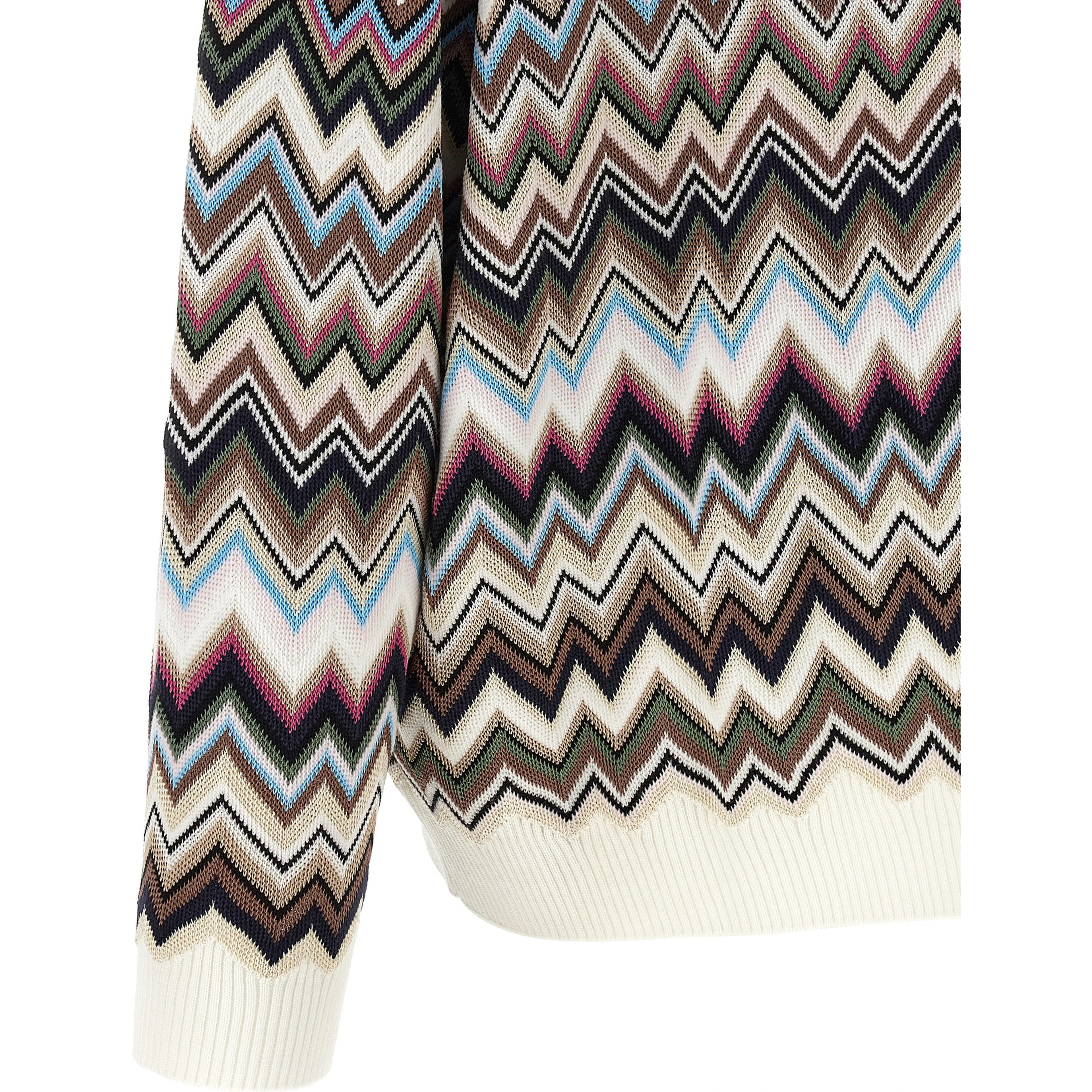 Multicolor Viscose Polo Shirt