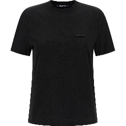 Black Cotton T-Shirt