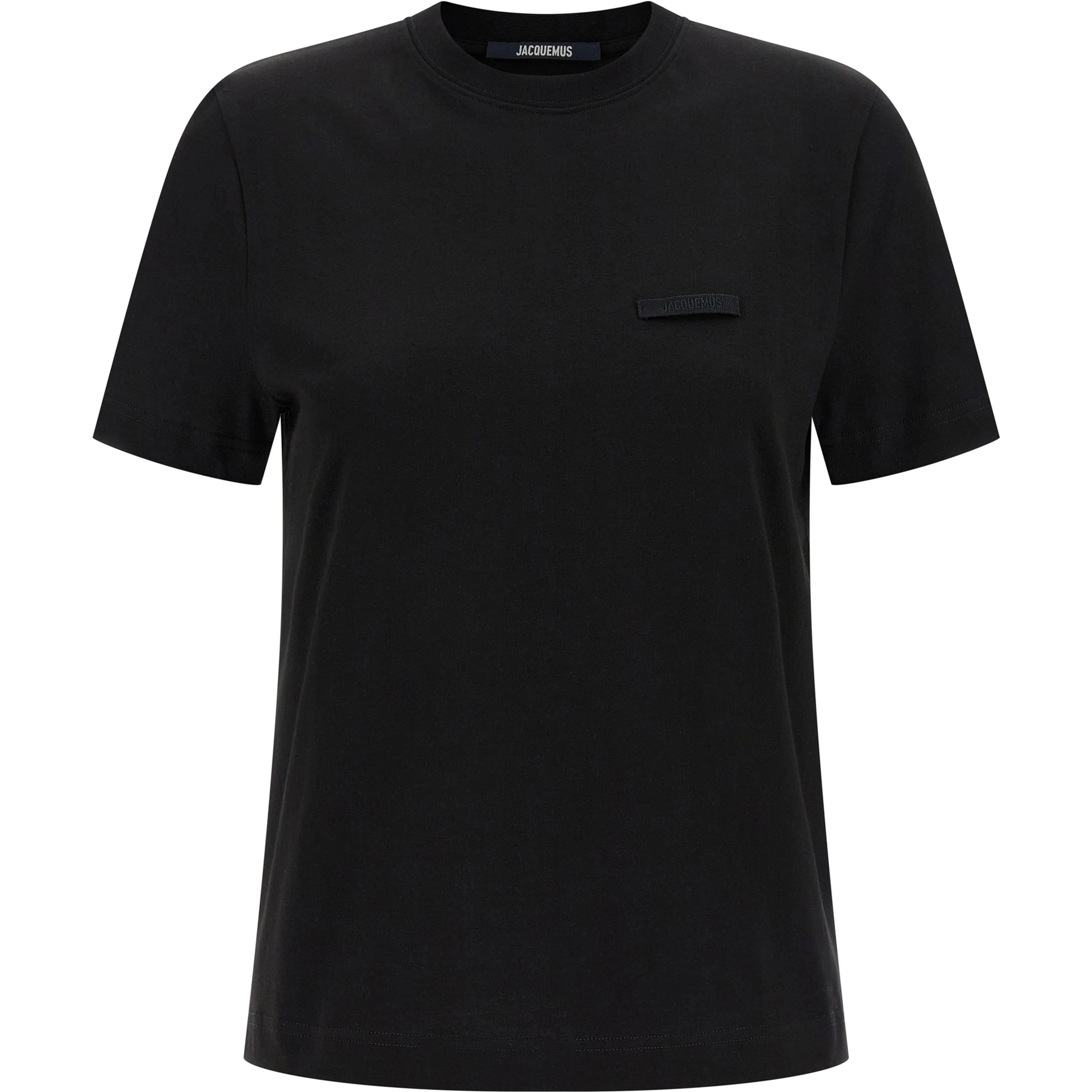 Black Cotton T-Shirt
