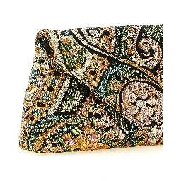 Multicolor Acetate Clutch Bag