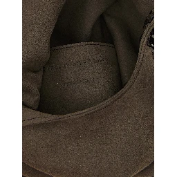 Gray Polyamide Handbag