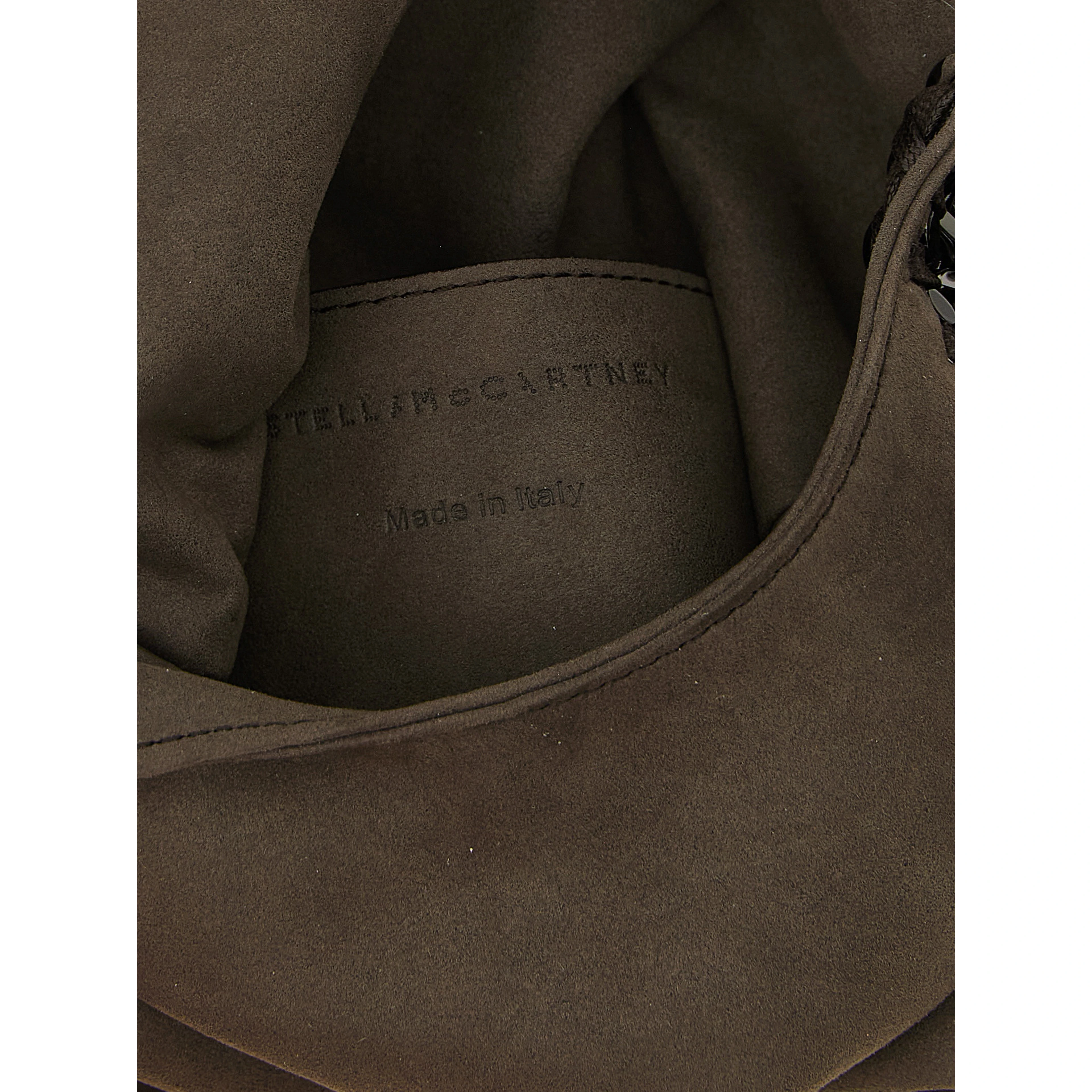Gray Polyamide Handbag