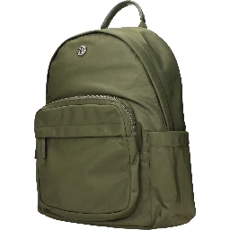 Green Nylon Backpack