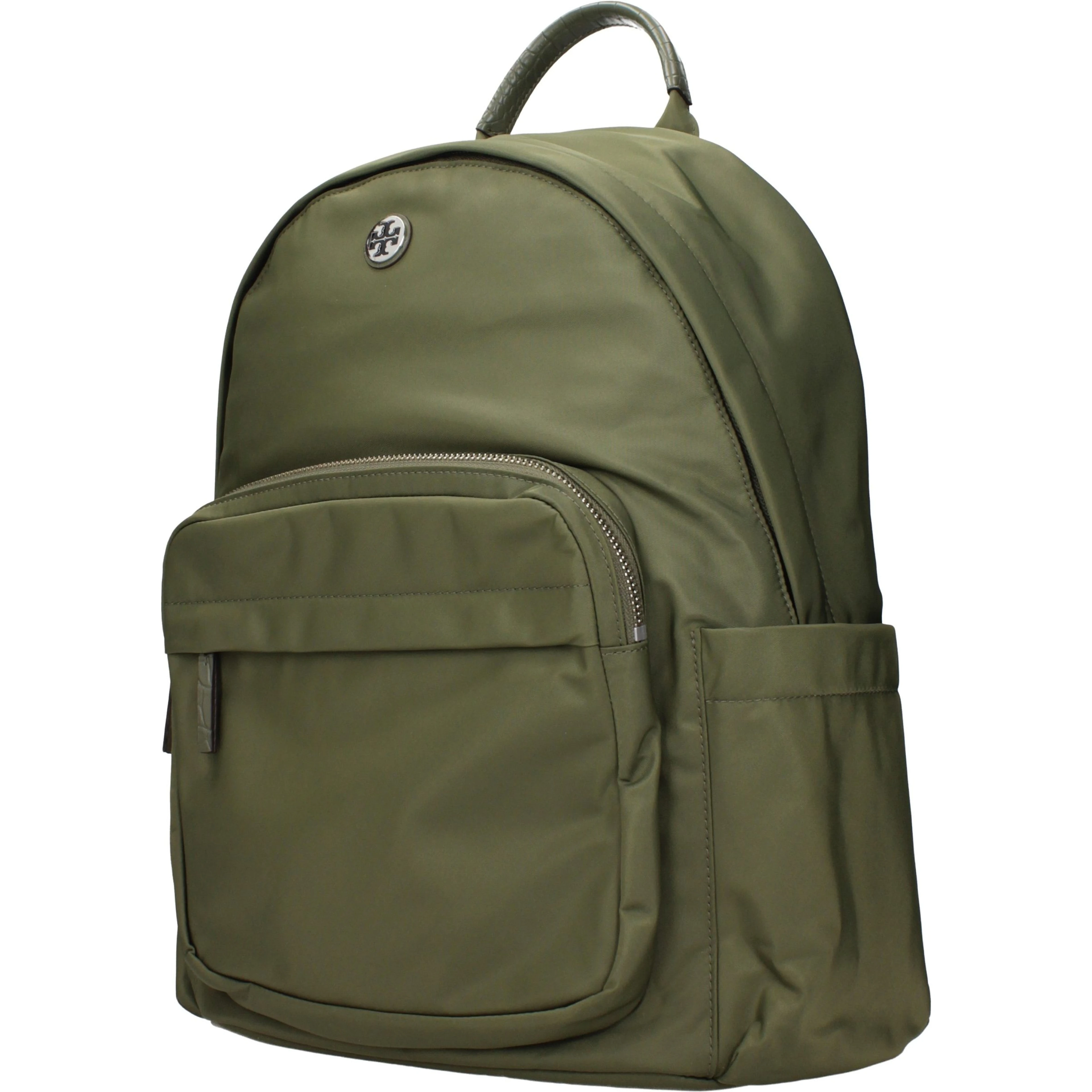 Green Nylon Backpack