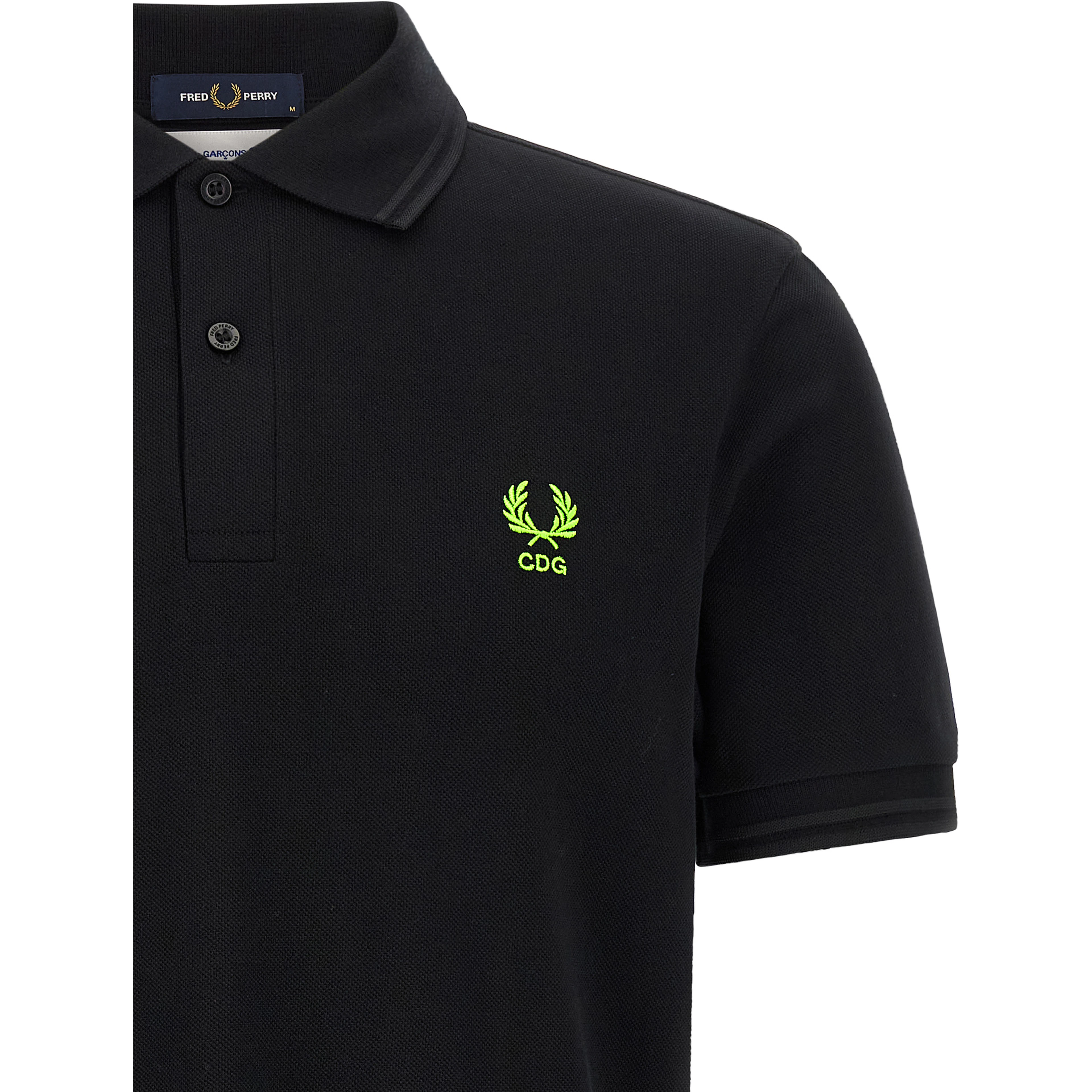 Bicolor Cotton Polo Shirt