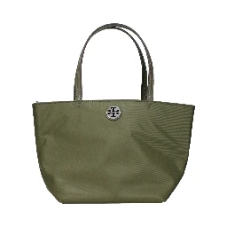 Green Nylon Handbag