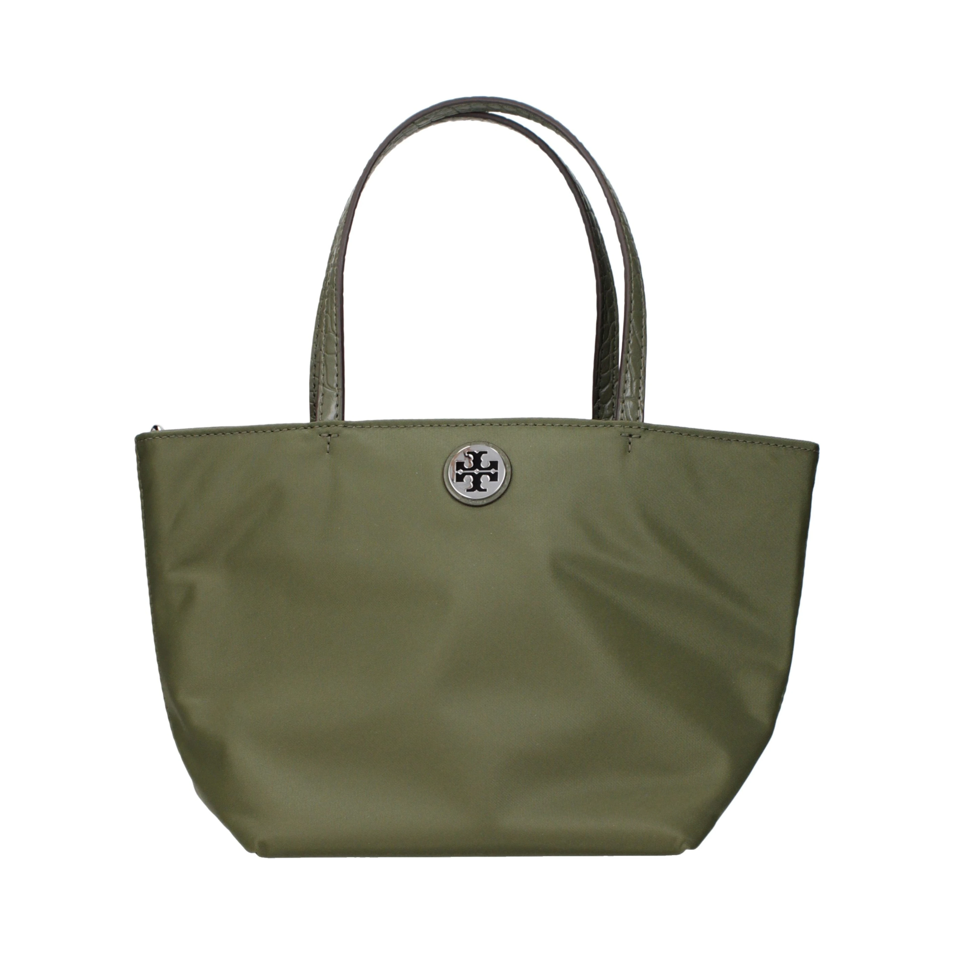 Green Nylon Handbag