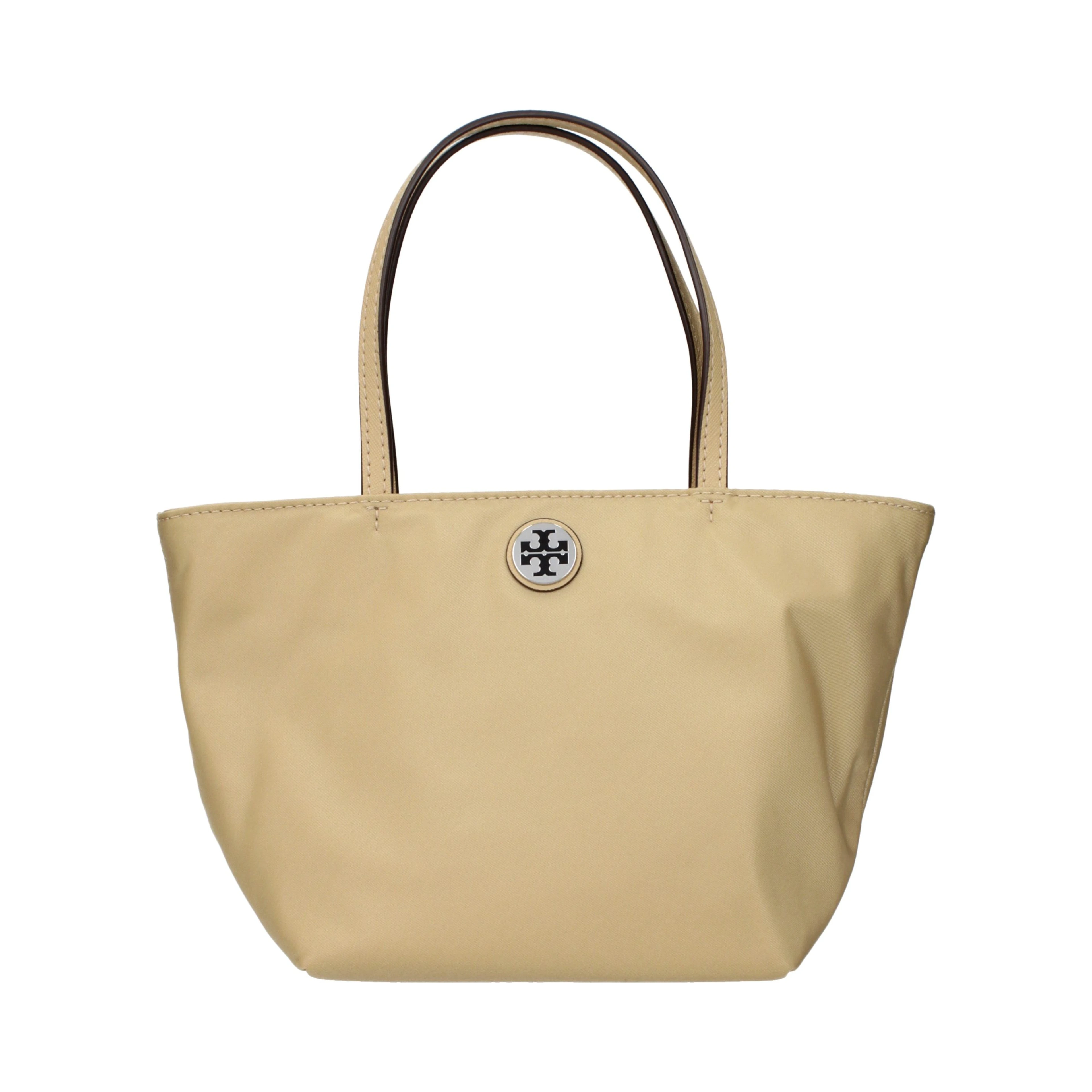 Beige Nylon Handbag