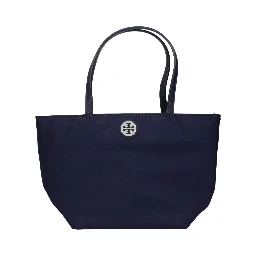 Blue Nylon Handbag