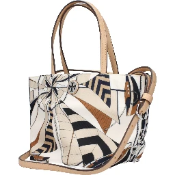Beige Nylon Handbag