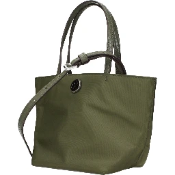 Green Nylon Handbag
