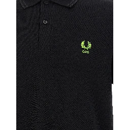 Bicolor Cotton Polo Shirt