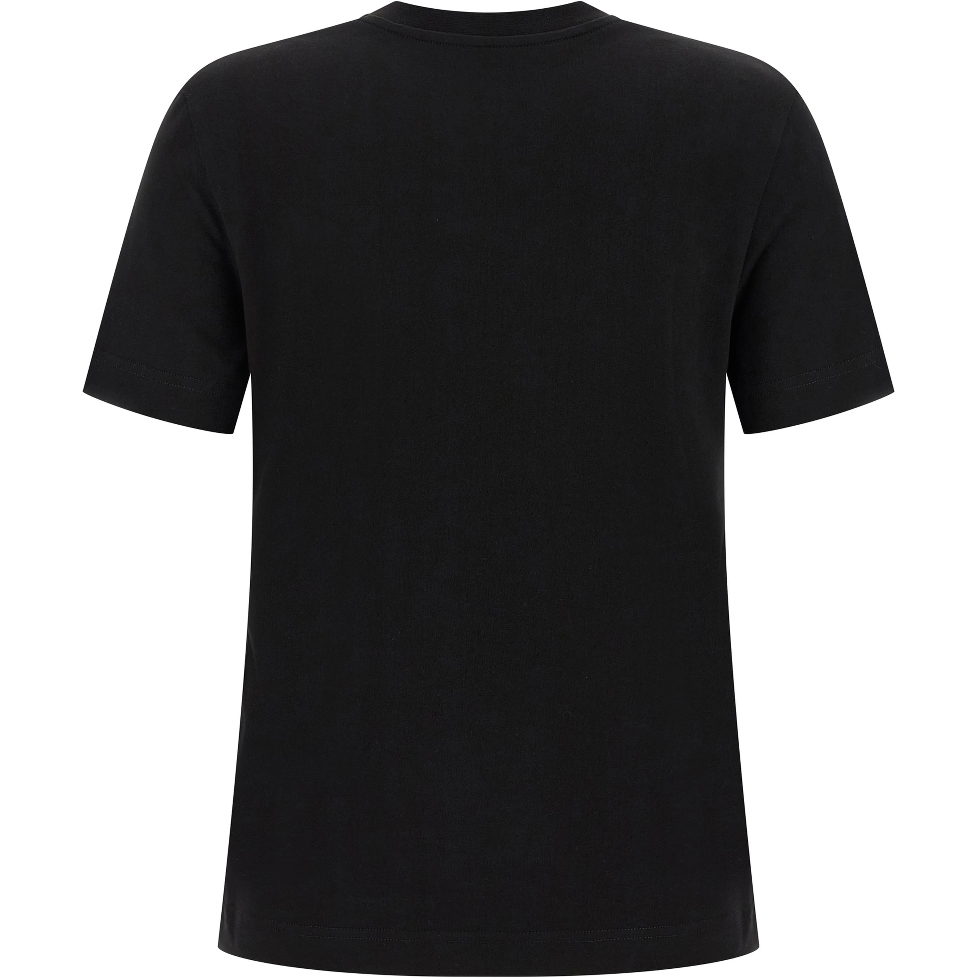 Black Cotton T-Shirt