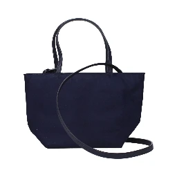 Blue Nylon Handbag