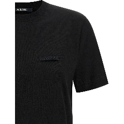Black Cotton T-Shirt