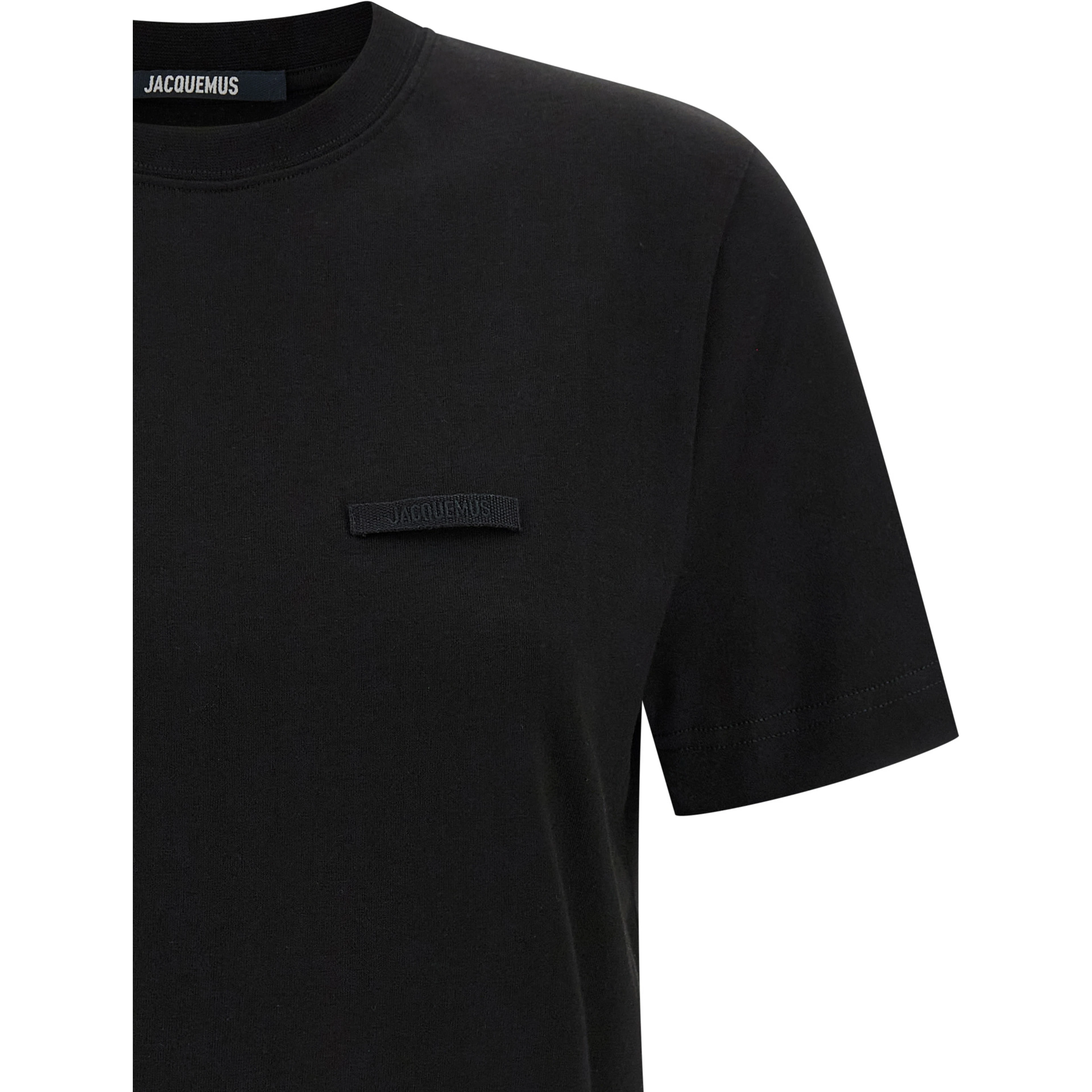 Black Cotton T-Shirt