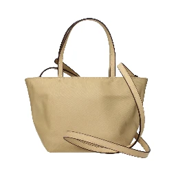 Beige Nylon Handbag