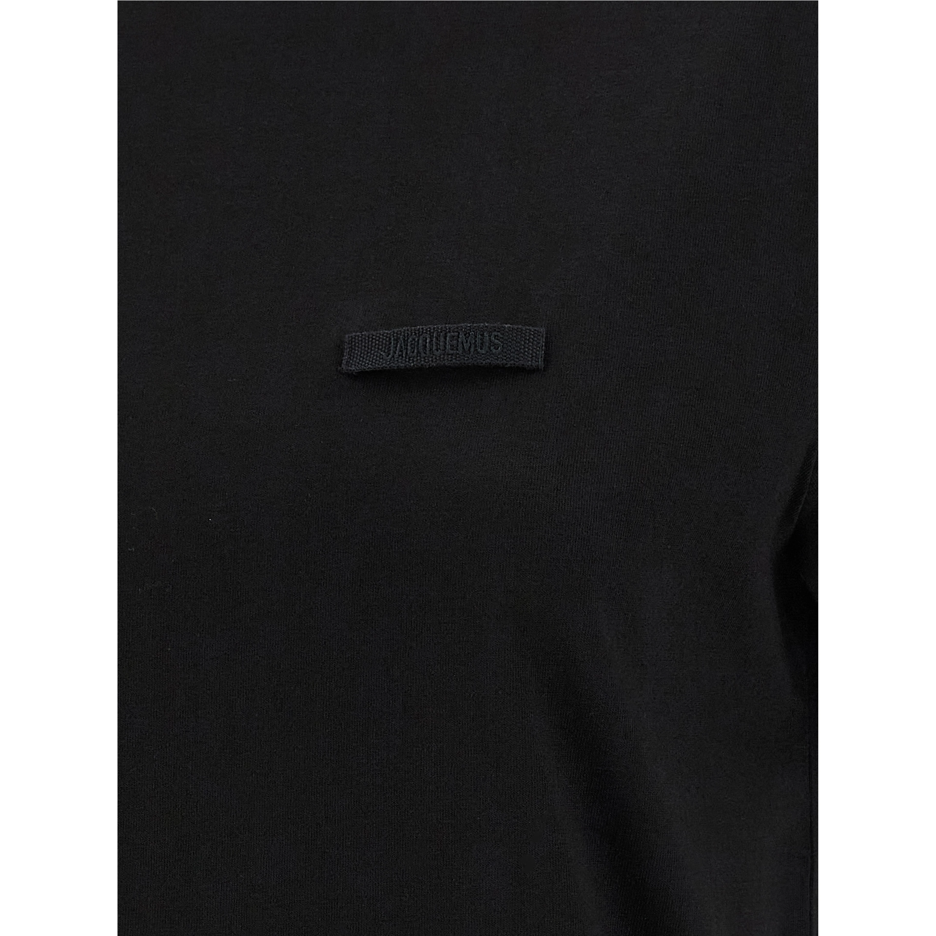 Black Cotton T-Shirt