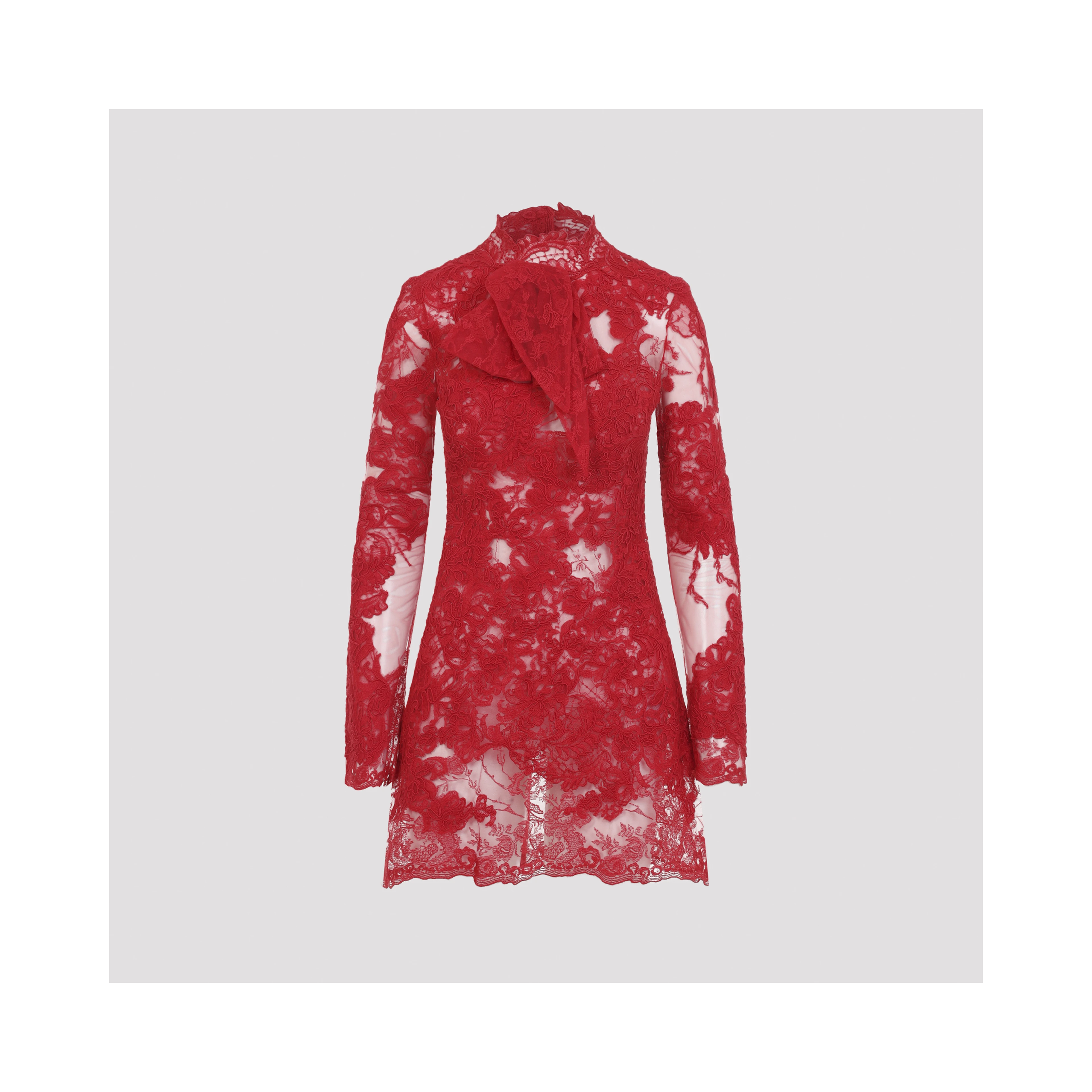 Ermanno Scervino Lace Mini Dress