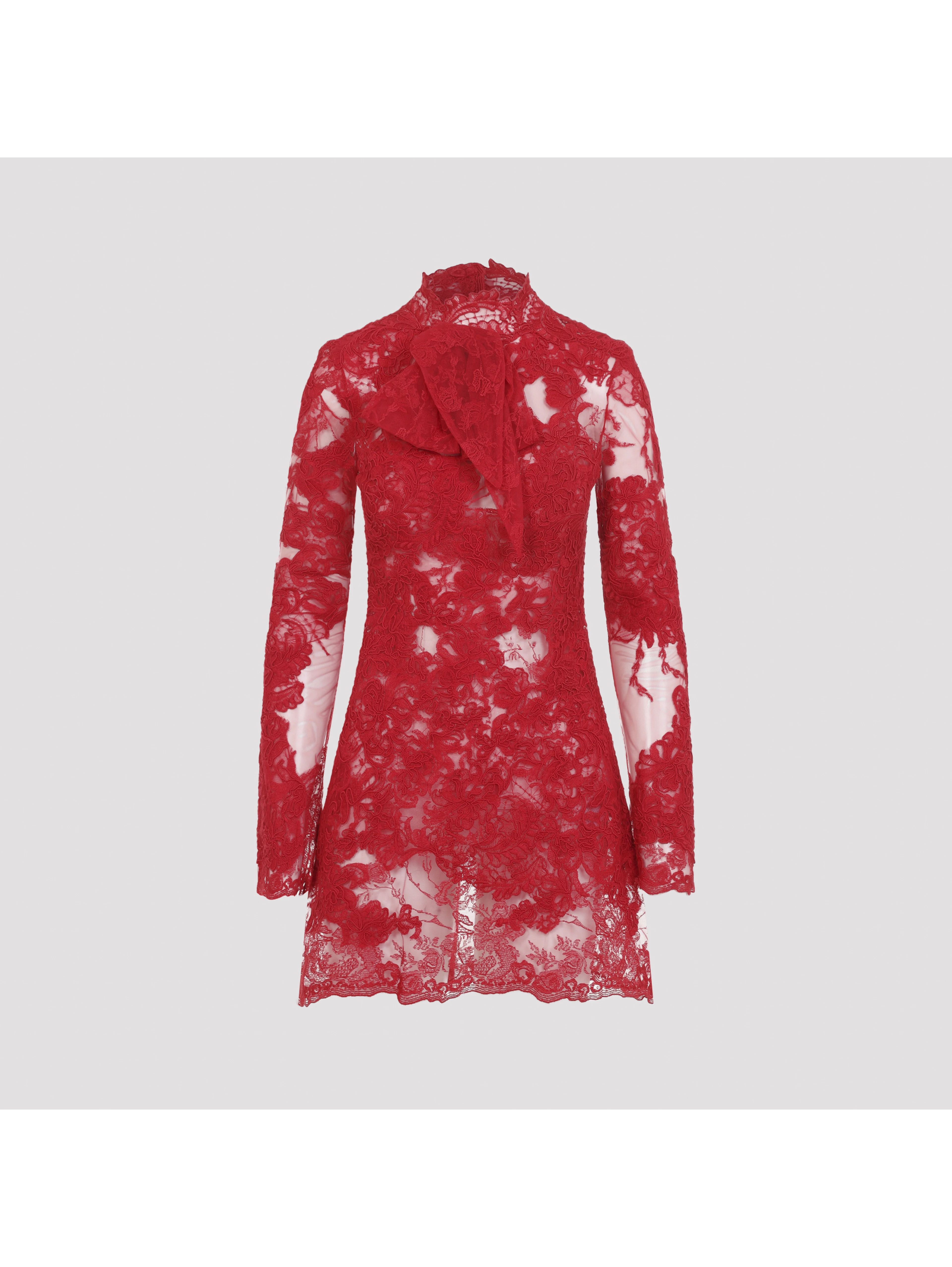 Ermanno Scervino Lace Mini Dress