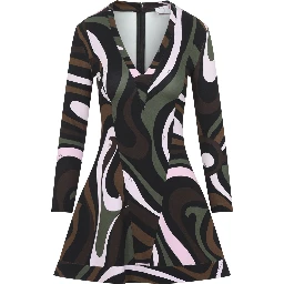 Pucci Long Sleeve Dress