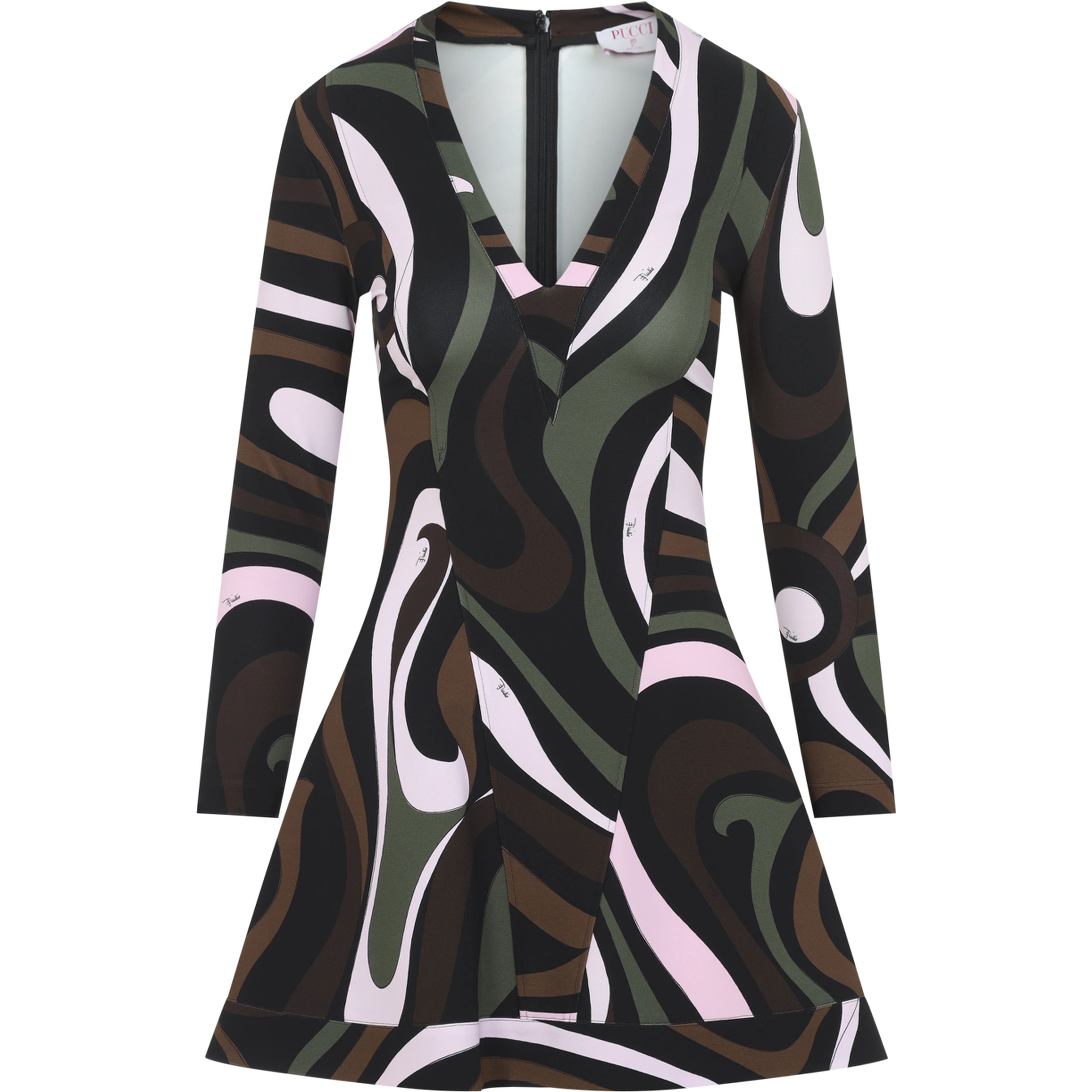 Pucci Long Sleeve Dress