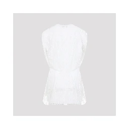 Alberta Ferretti Tulle Top