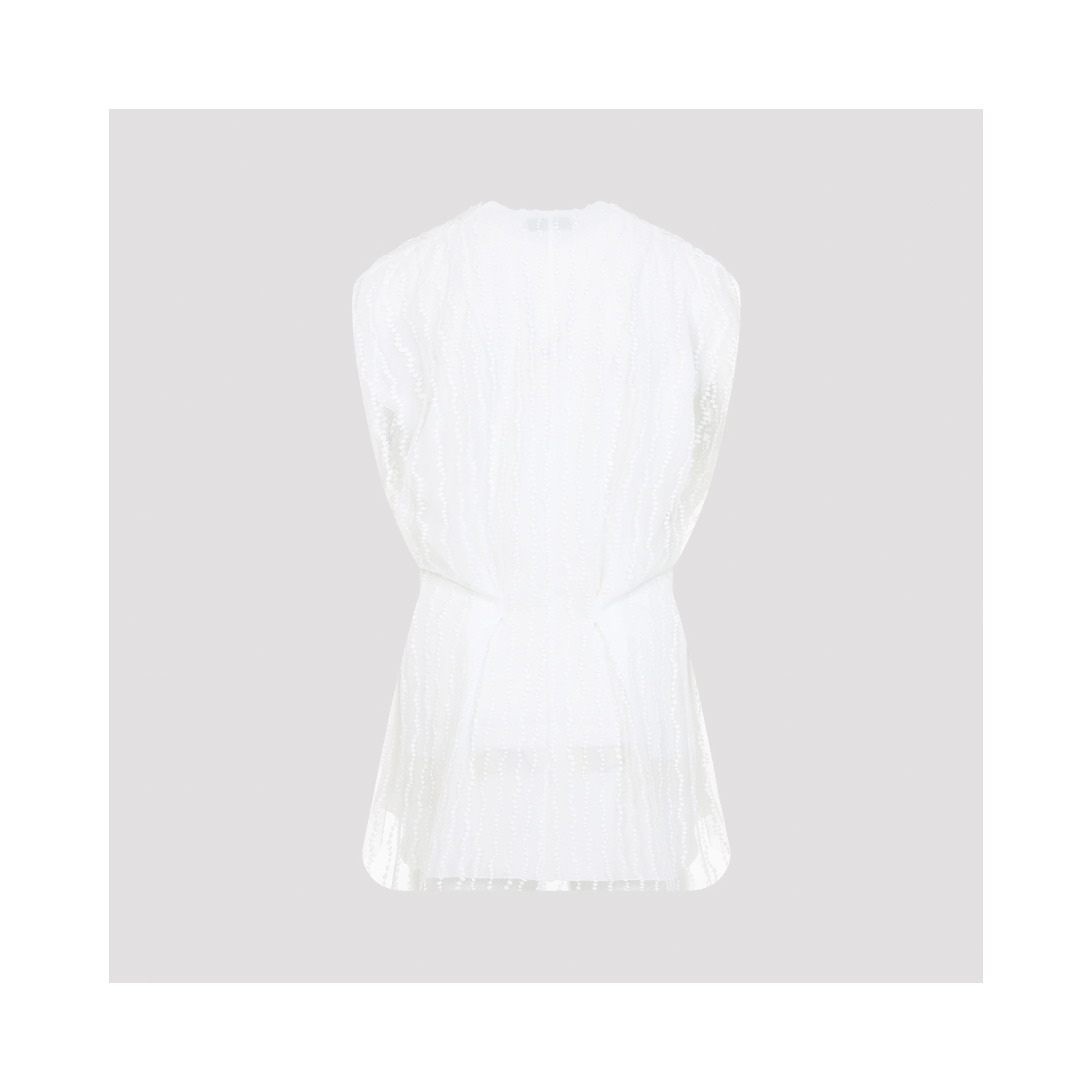 Alberta Ferretti Tulle Top