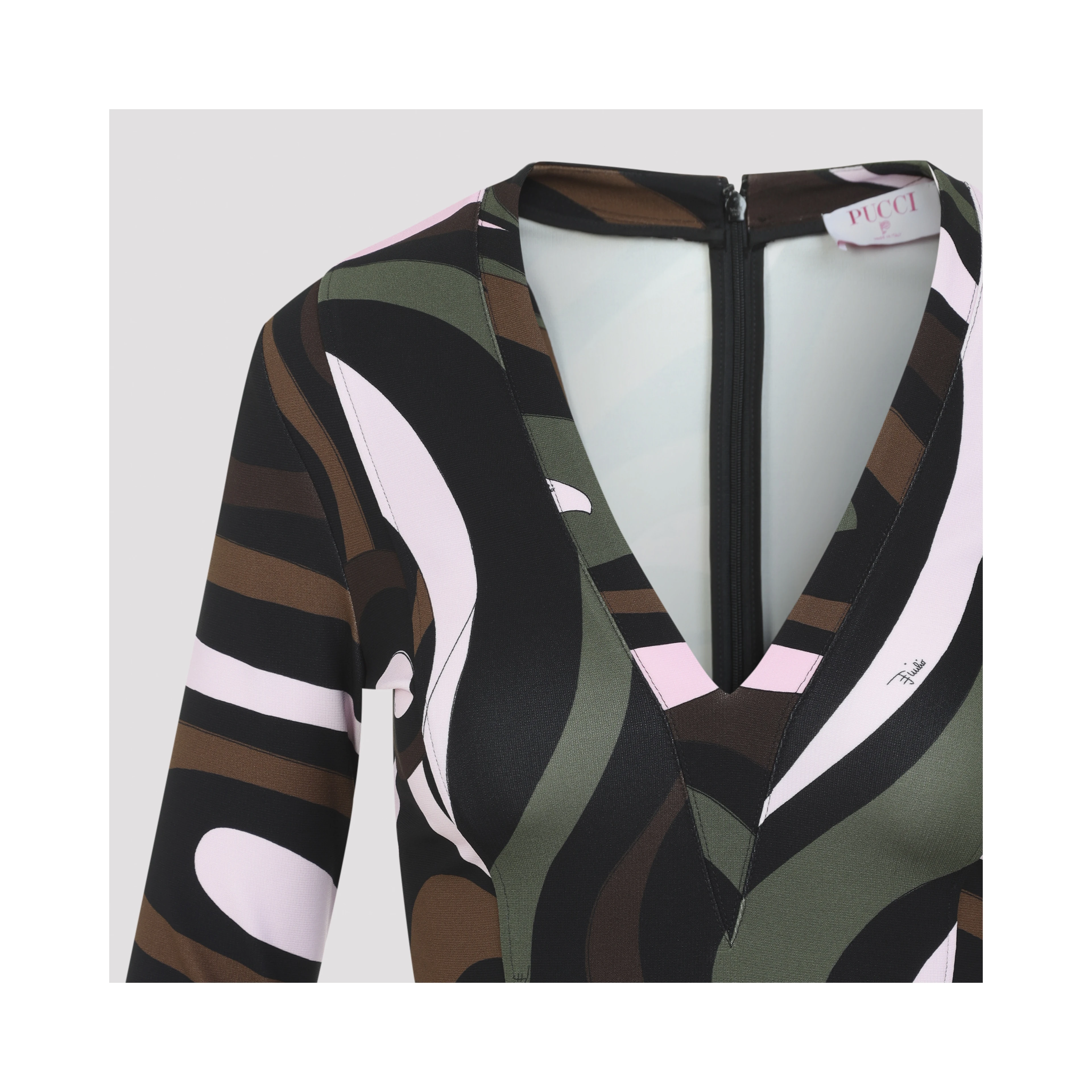 Pucci Long Sleeve Dress