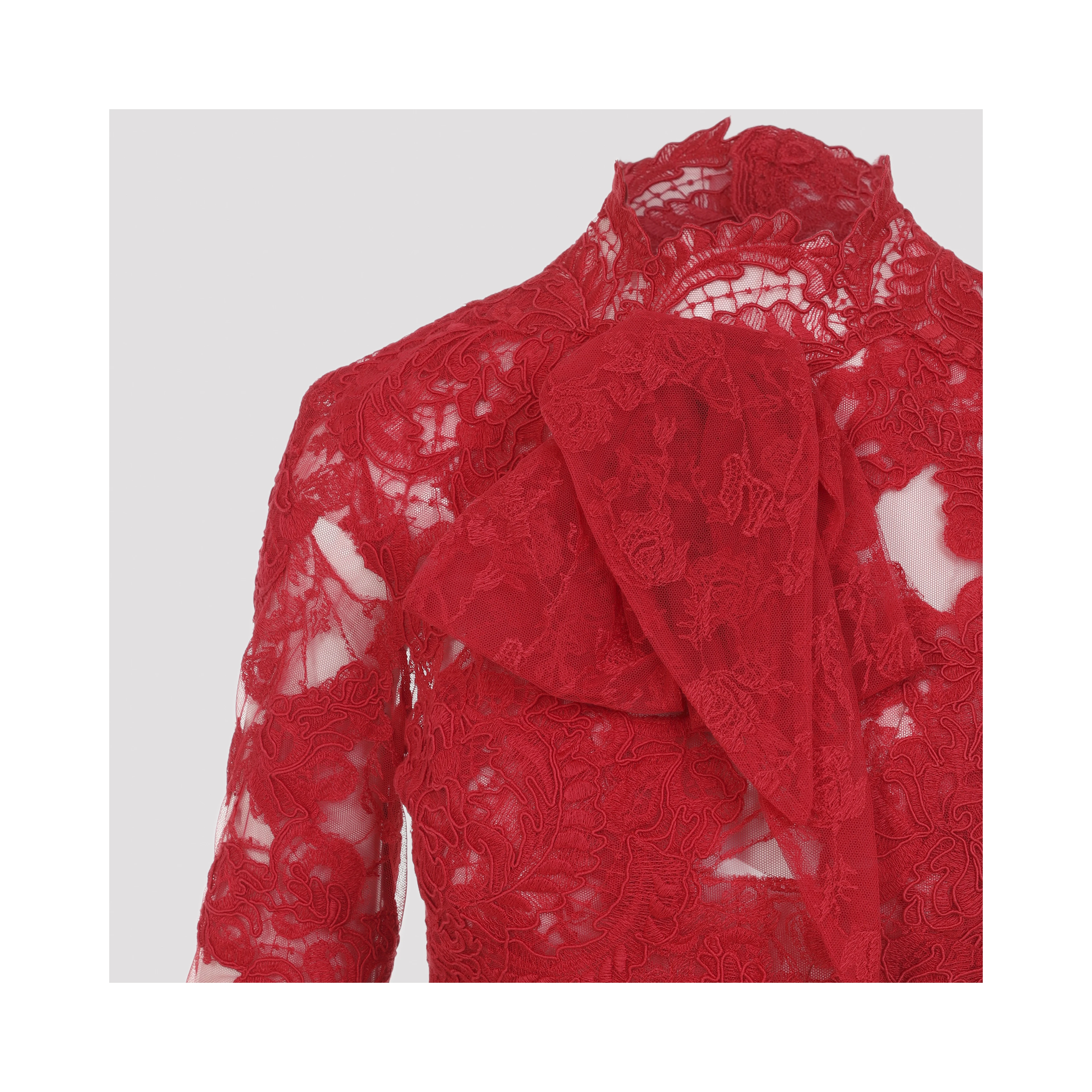 Ermanno Scervino Lace Mini Dress