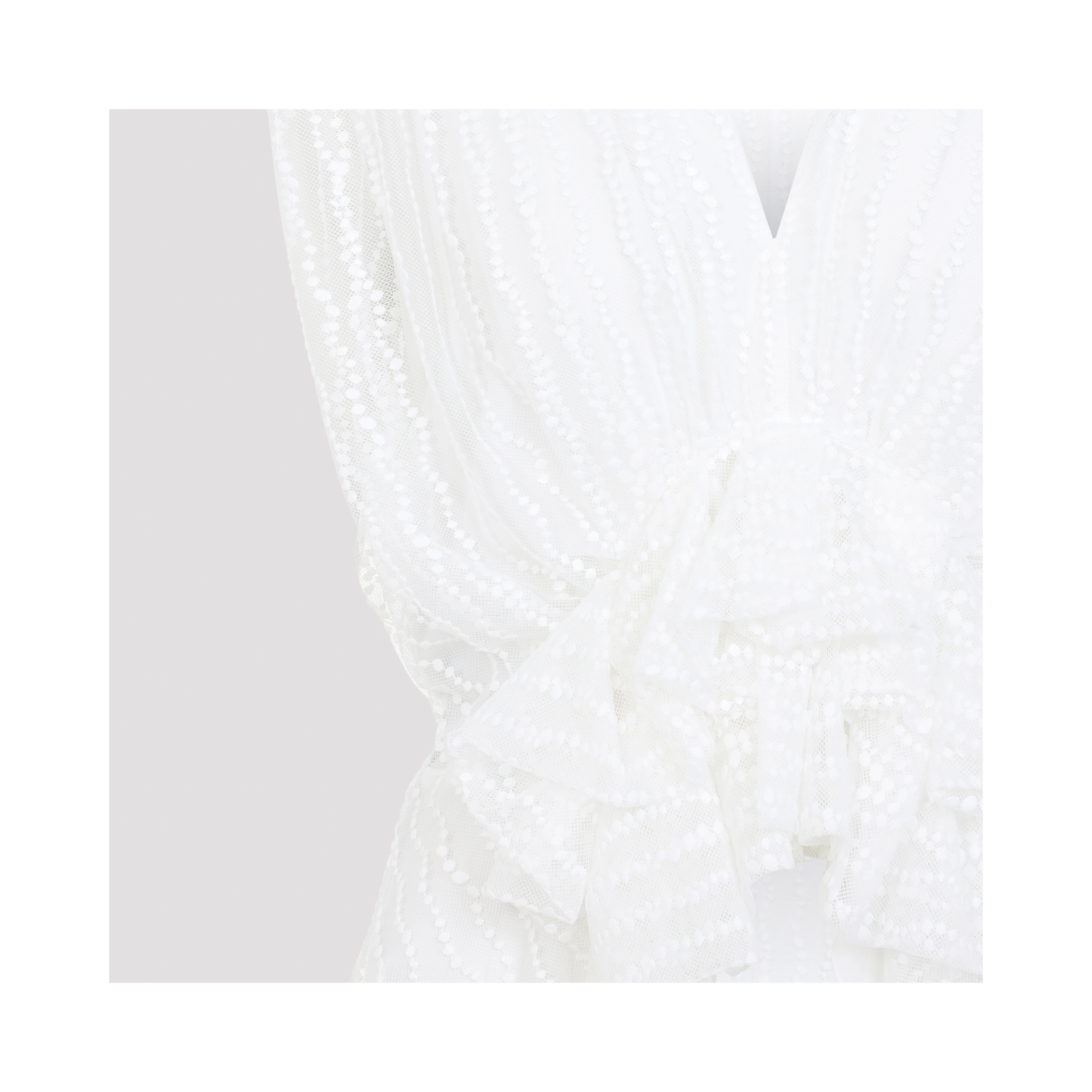 Alberta Ferretti Tulle Top