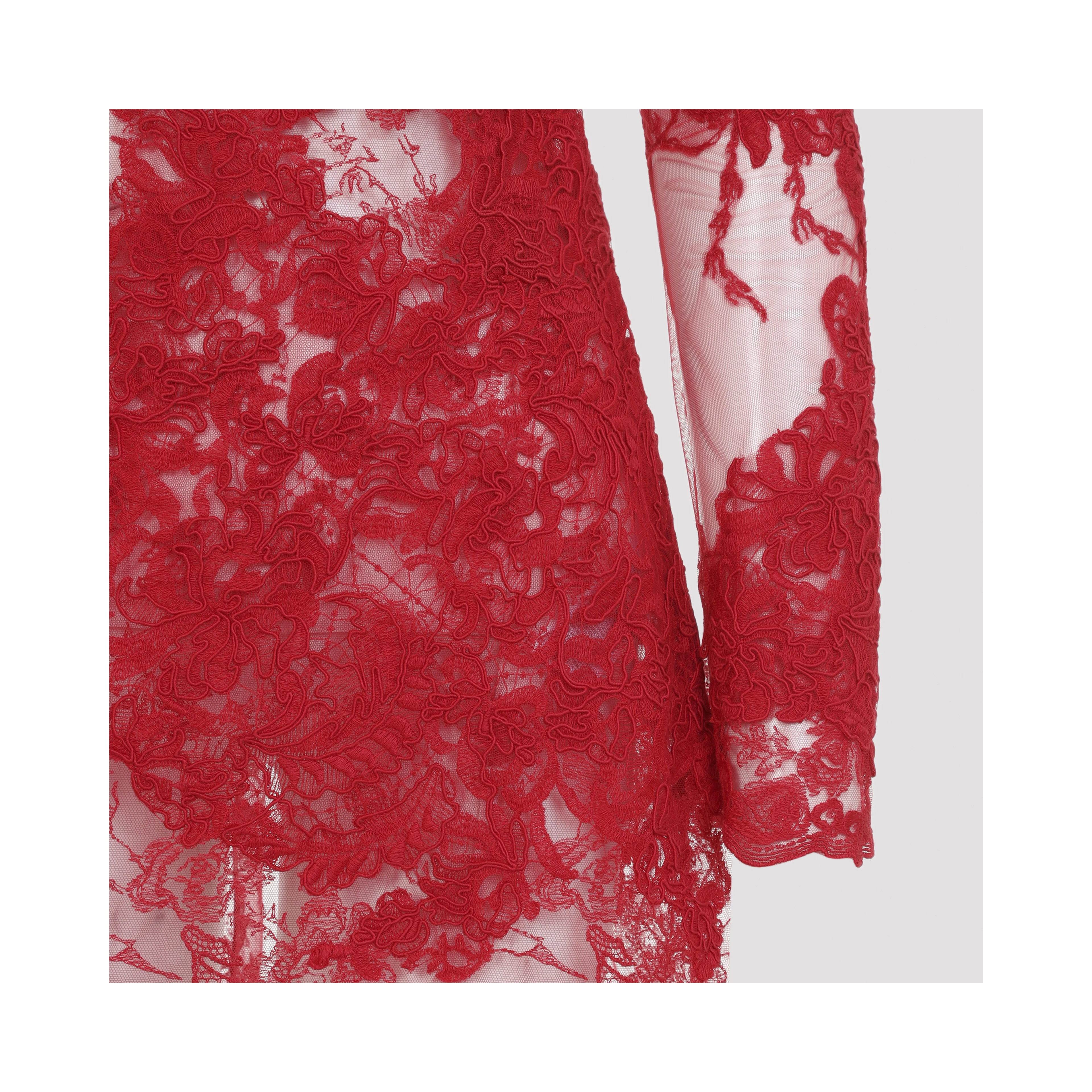 Ermanno Scervino Lace Mini Dress