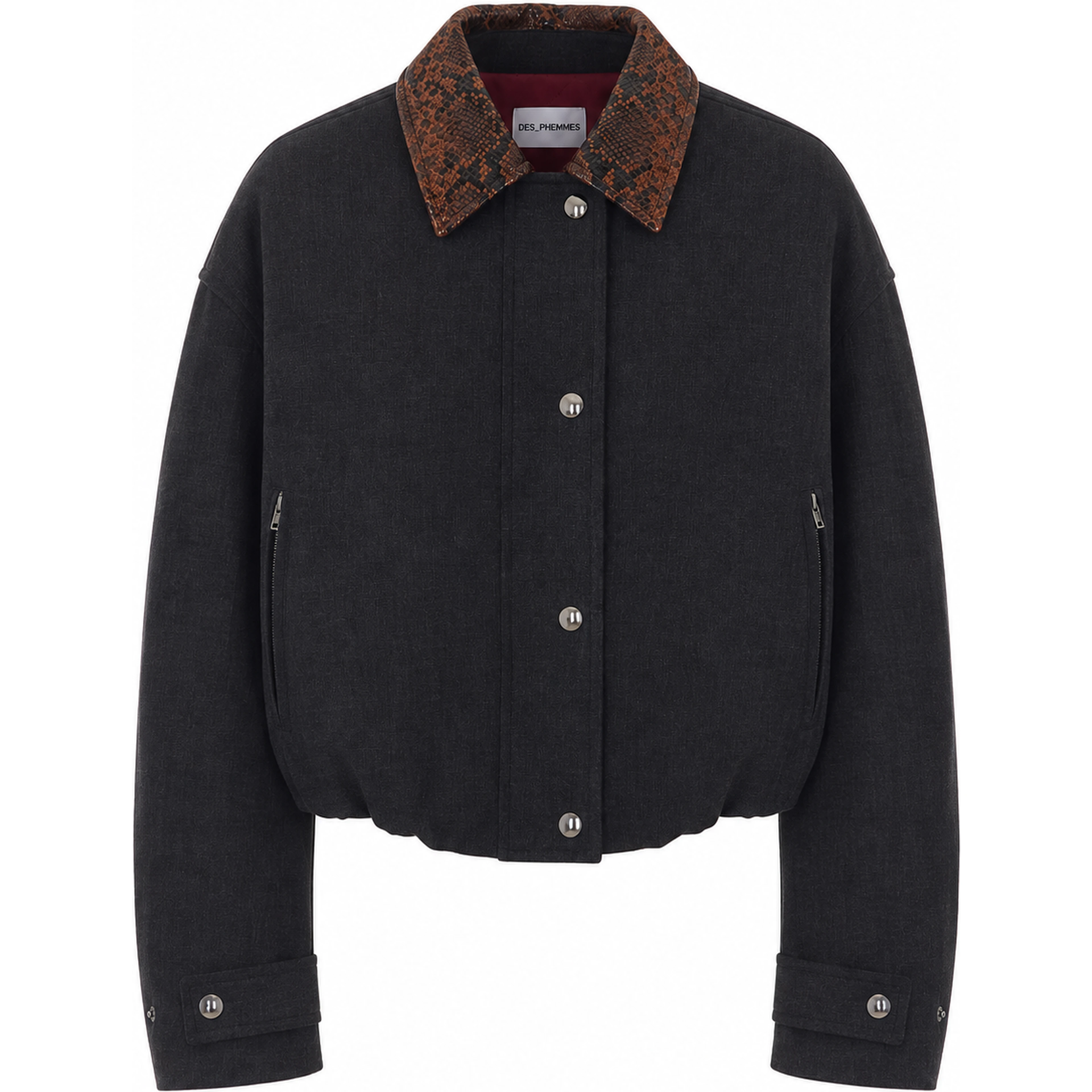 DES PHEMMES Coats Black