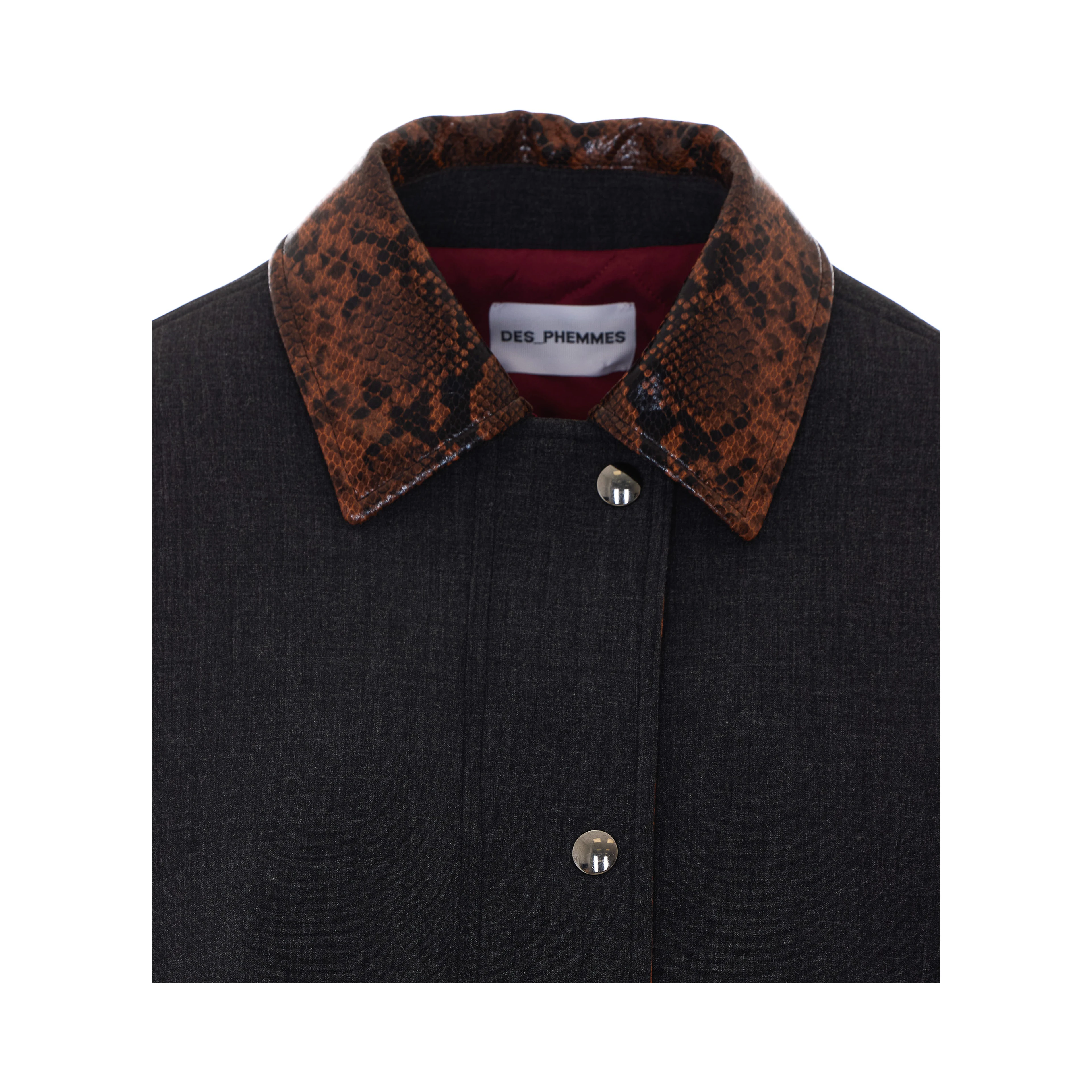 DES PHEMMES Coats Black