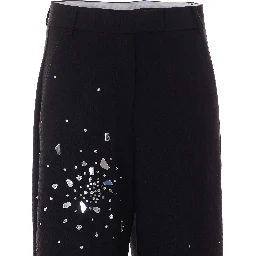 DES PHEMMES Trousers Black